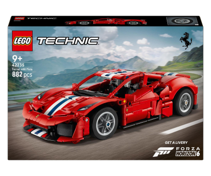 Klocki LEGO® LEGO TECHNIC Samochód Ferrari 488 Pista 42235 Samochód Ferrari 48